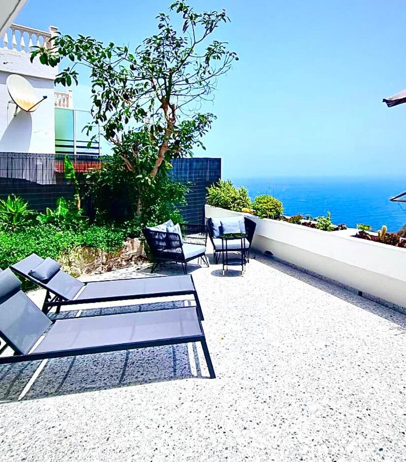 El Drago Apartment, Amazing Ocean & Cliff View Los Realejos Eksteriør bilde